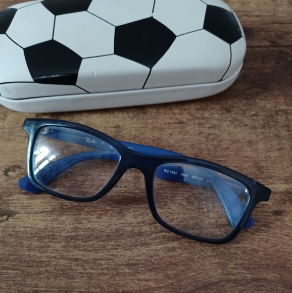 Boys Ray Bans RB 1562 3688 w/ soccer case - Picture 2 of 6